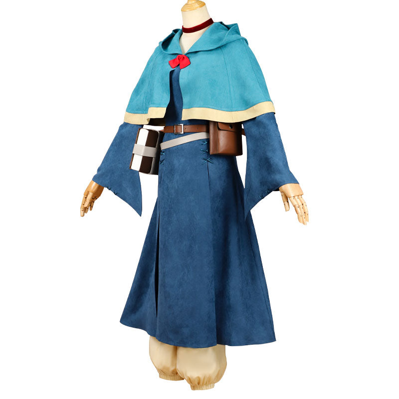 Delicious in Dungeon Marcille Donato Cosplay Costumes With Bags