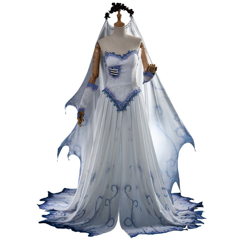Shop Tim Burton's Corpse Bride Emily Wedding Dress Cosplay Costumes Cosplay Clans Shop Tim Burton's Corpse Bride Emily Wedding Dress Cosplay Costumes Cosplay Clans