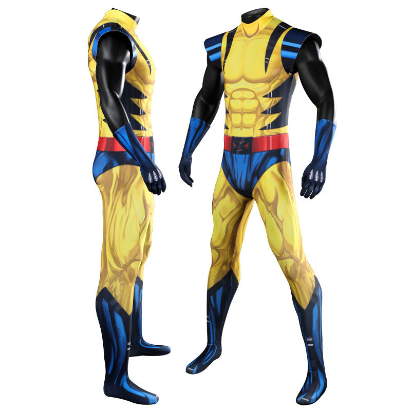 X-Men '97 Wolverine James Howlett Jumpsuit Cosplay Costumes