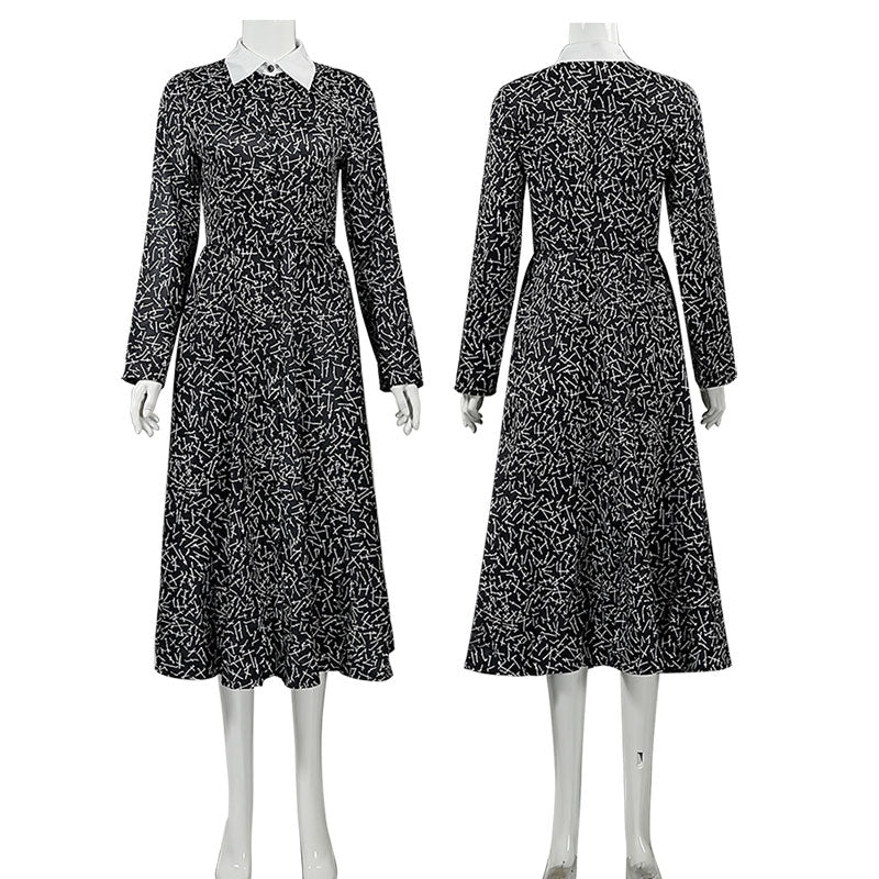 The Addams Family Wednesday Addams Christina Ricci Cosplay Costumes