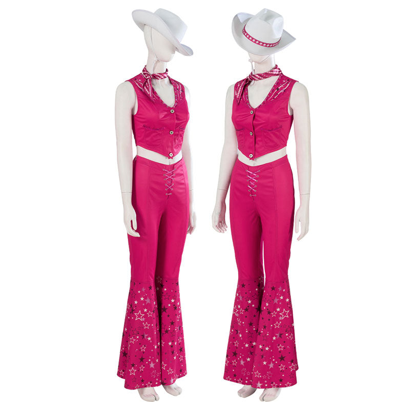 Barbie 2023 Film Barbie Pink Cosplay Costumes