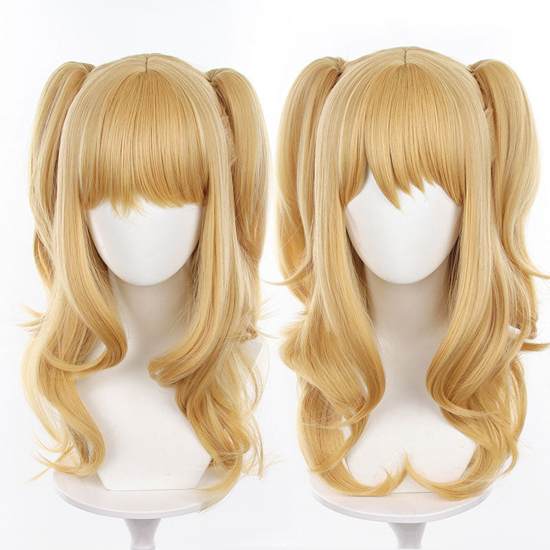 Anime Citrus Yuzu Aihara Long Blonde Cosplay Wigs