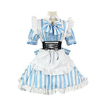 Azur Lane X Hololive Shirakami Fubuki Maid Cosplay Costumes