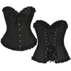European Style Palace Sexy Bone Straps With Lace Corset Halloween Cosplay Costumes