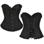 European Style Palace Sexy Bone Straps With Lace Corset Halloween Cosplay Costumes