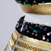 Kpop Demon Hunters Zoey Golden Black Dance Outfit Cosplay Costumes
