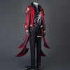 Game Genshin Impact Diluc Red Dead of Night Fullset Cosplay Costume