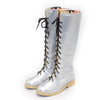 KPop Demon Hunters Rumi Silver Cosplay Shoes