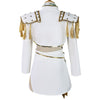 KPop Demon Hunters Mira Children's White Cosplay Costumes