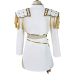 KPop Demon Hunters Mira Children's White Cosplay Costumes