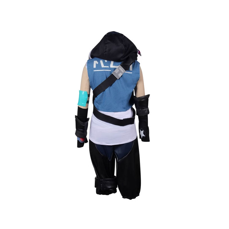 LOL Chromacrash Ekko Cosplay Costume