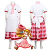 Princess Peach Showtime Patisserie Peach Kids Cosplay Costumes