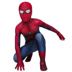 The Amazing Spider-Man Peter Parker Kids Jumpsuits Cosplay Costume