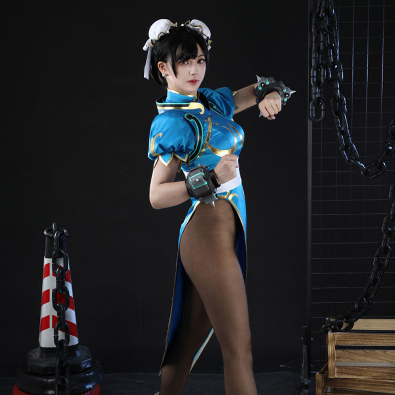Overwatch 2 x SF6 Chun-Li Juno Cosplay Costumes