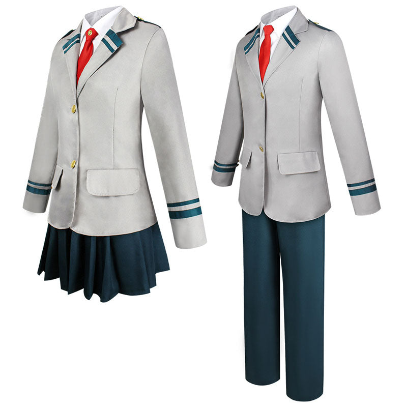 Anime My Hero Academia Female School Uniform Cosplay Costume