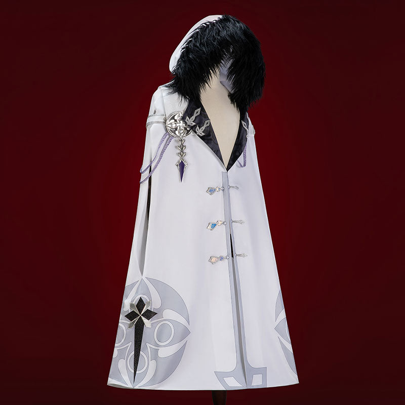 Genshin Impact 11 Eleven Fatui Harbingers Cloaks Cosplay Costumes