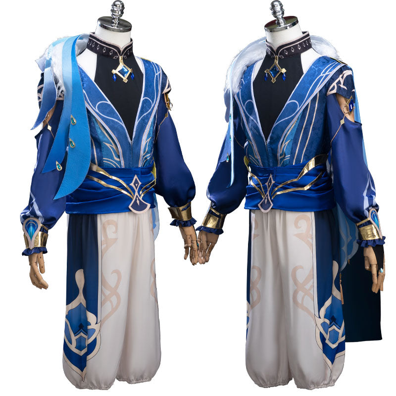 Genshin Impact Kaeya Sailwind Shadow Cosplay Costumes