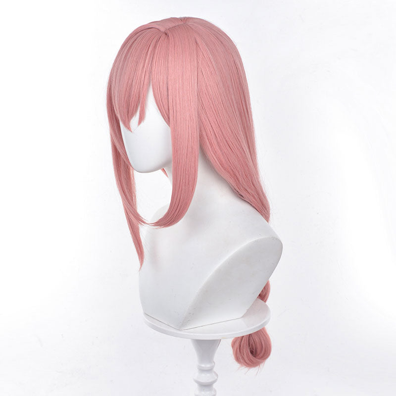 Game Zenless Zone Zero Tsukishiro Yanagi Pink Cosplay Wig