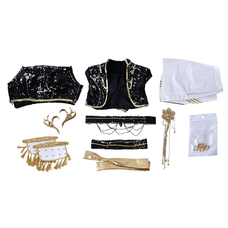 KPop Demon Hunters Rumi Mira Zoey Children's Cosplay Costumes