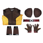 Deadpool 3 Wolverine Brown And Yellow Suit Cosplay Costumes
