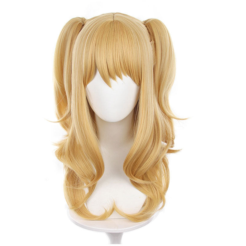 Anime Citrus Yuzu Aihara Long Blonde Cosplay Wigs