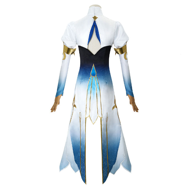 Genshin Impact Focalors God of Justice Cosplay Costumes