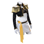 Kpop Demon Hunters Mira Golden Black Dance Outfit Cosplay Costumes