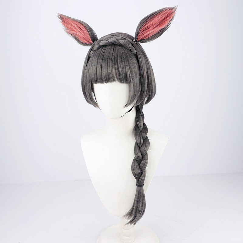 Uma Musume Pretty Derby Zenno Rob Roy Cosplay Wig With Ear Props