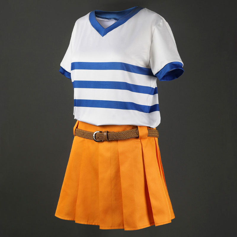 One Piece Nami Fullset T-Shirt Cosplay Costumes