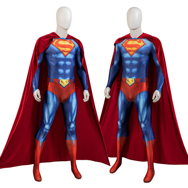 Superman: Red Son Superman Jumpsuit Cosplay Costumes