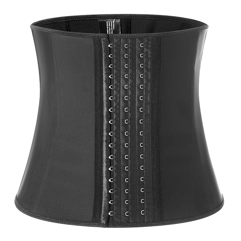 Sports Abdominal Fitness Waist Belt Latex Corset Three-layer Rubber Corset Cosplay Costumes