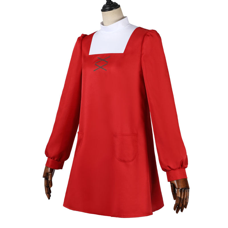 SPY×FAMILY Code White Anya Forger Red Cosplay Costumes
