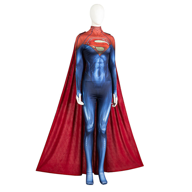 The Flash Supergirl Kara Zor-El Cosplay Costumes