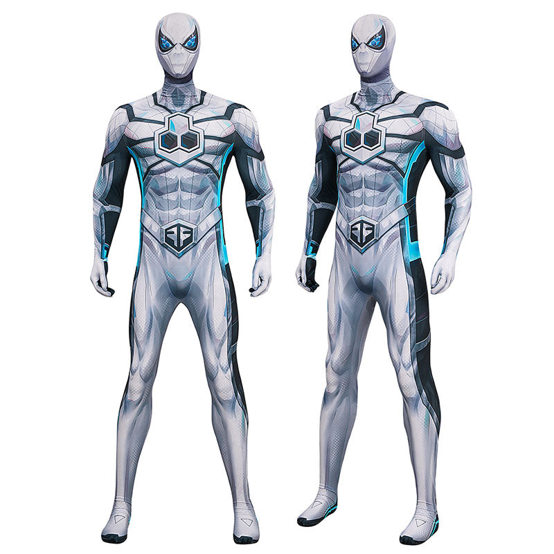 Marvel Rivals Spider Man Future Foundation Jumpsuit Cosplay Costumes