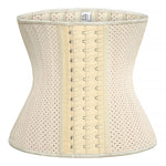Steel-boned Postpartum Tummy-control Punching Breathable Rubber Corset Cosplay Costumes