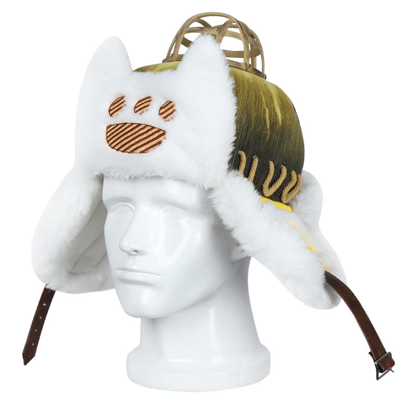 Monster Hunter Wilds Palico Guide Aldult Cosplay Hat Props