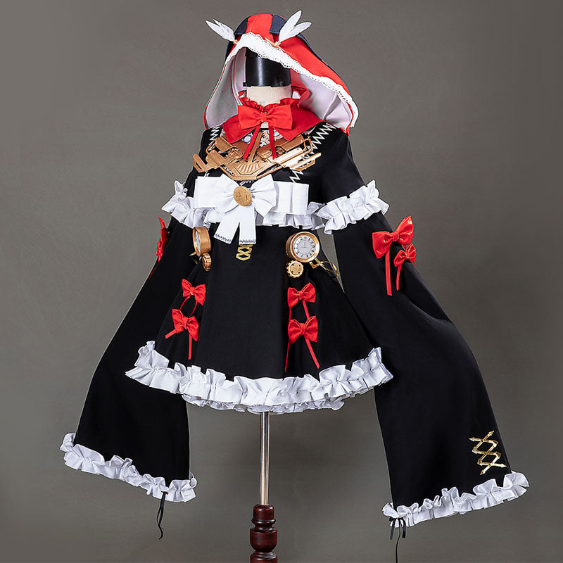 Punishing: Gray Raven Red Hoodie No.21 XXI Cosplay Costumes