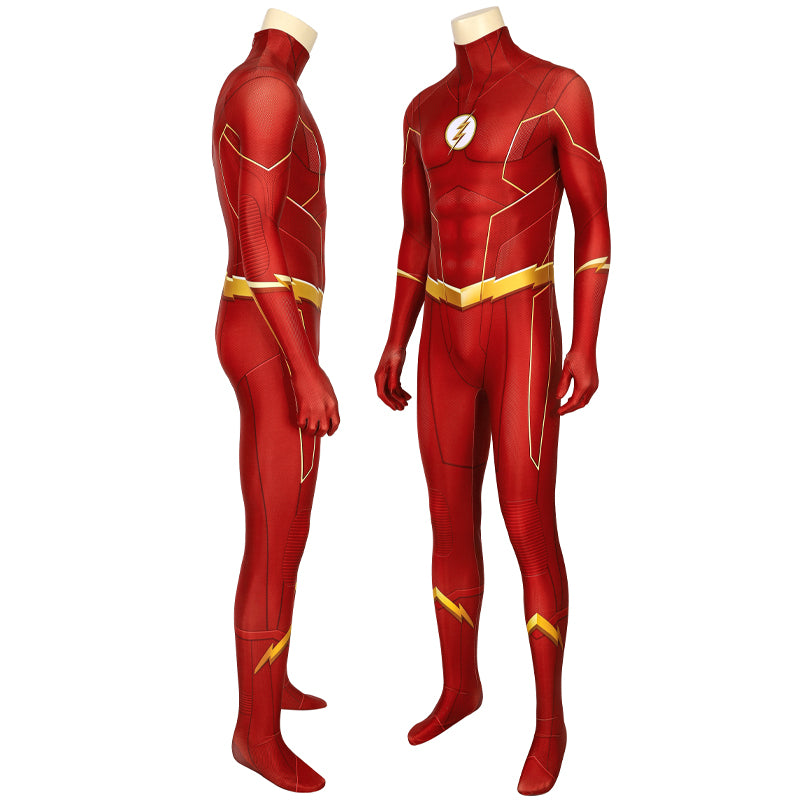 The Flash Season 6 Barry Allen Jumpsuit Cosplay Costumes