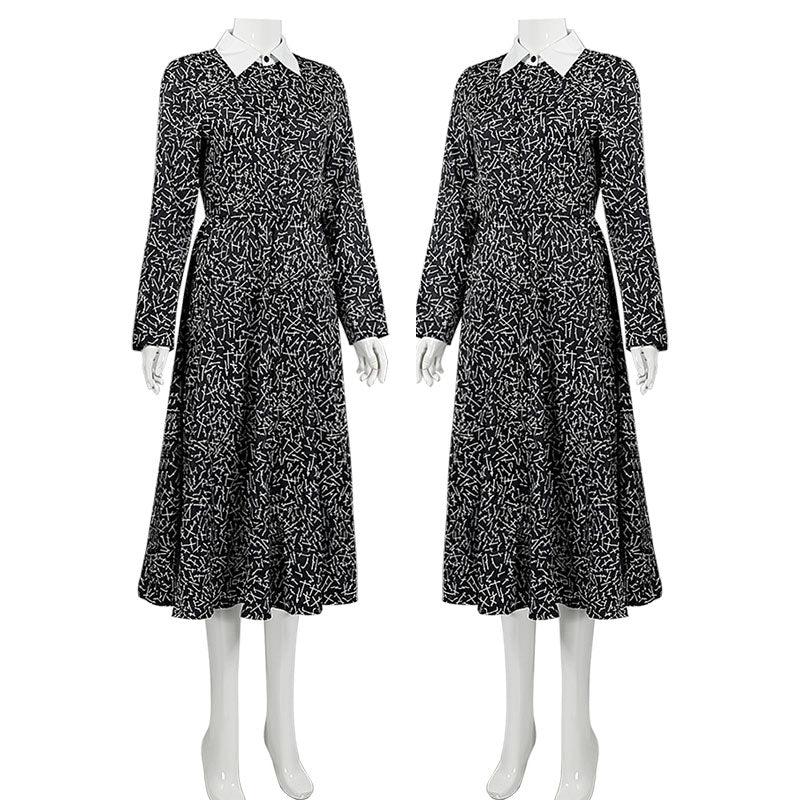 The Addams Family Wednesday Addams Christina Ricci Cosplay Costumes