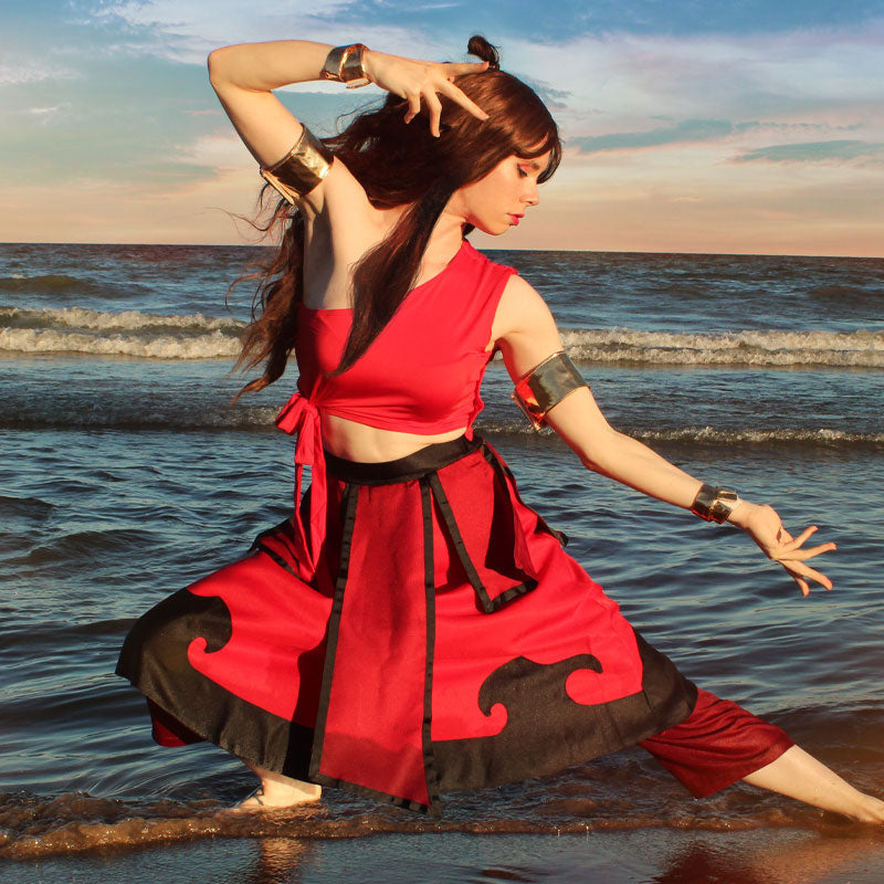 Avatar: The Last Airbender Katara Red Cosplay