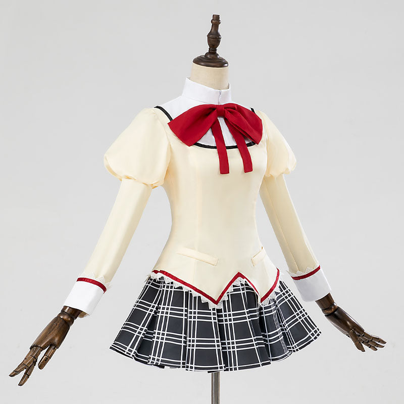 Puella Magi Madoka Magica Madoka Kaname Uniforms Cosplay Costumes