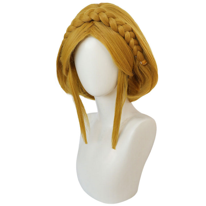 Game The Legend of Zelda: Tears of The Kingdom Princess Zelda Cosplay Wig