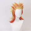 Demon Slayer Kimetsu no Yaiba Rengoku Kyoujurou Cosplay Wigs
