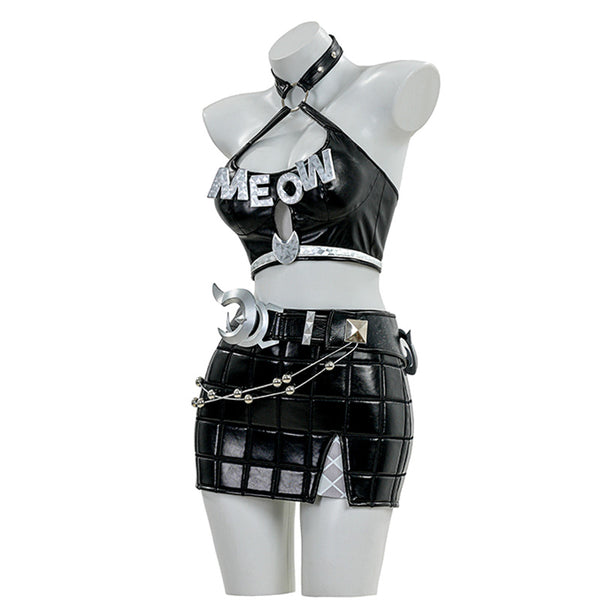 Marvel Rivals Black Cat Urban Predator Skin Cosplay Costumes Cosplay Clans