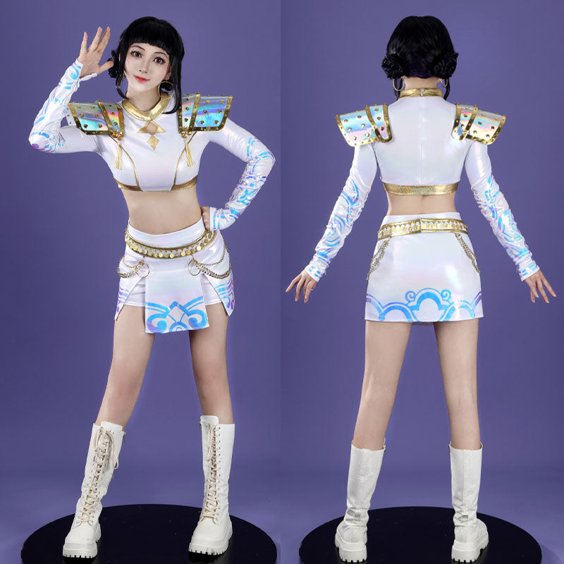 KPop Demon Hunters Zoey White Cosplay