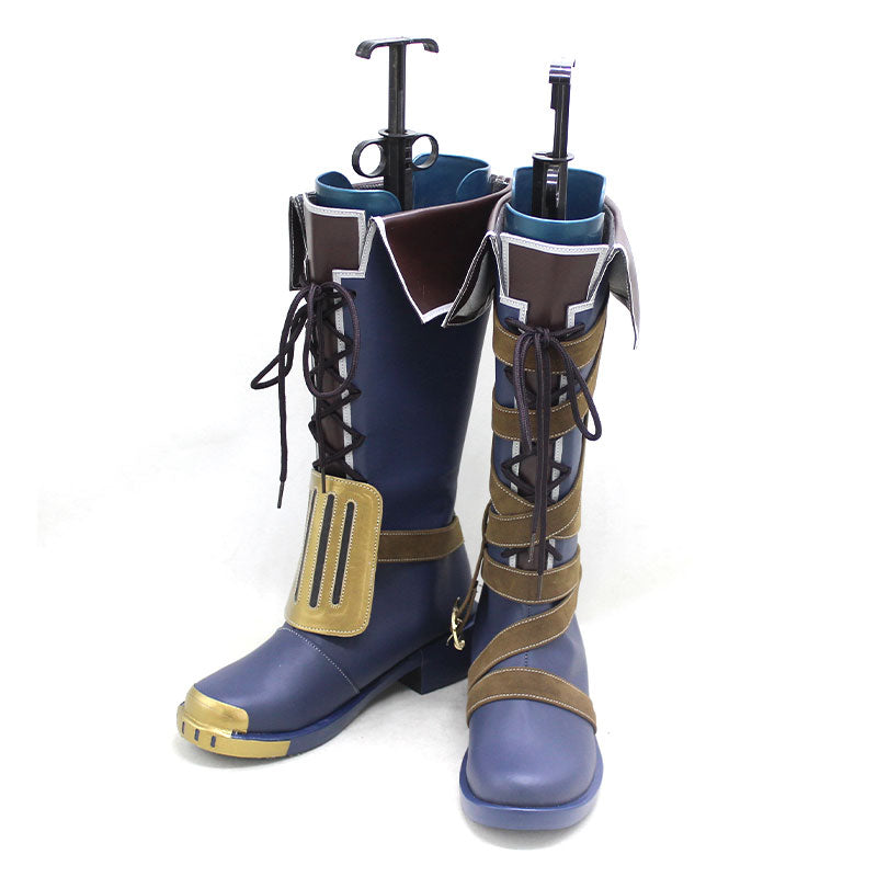 LOL Arcane Vi Cosplay Shoes