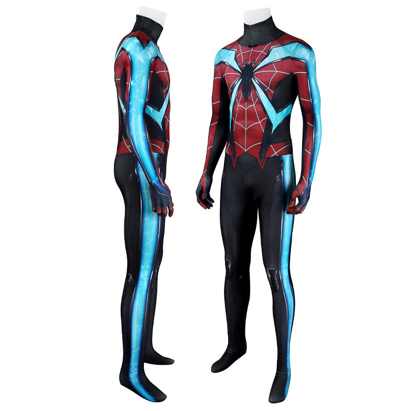 Marvel's Spider Man 2 Miles Morales EVOLVED SUIT Cosplay Costume