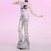 New Panty & Stocking with Garterbelt Polyester Silver Cosplay Costumes