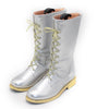 KPop Demon Hunters Zoey White Stage Cosplay Shoes