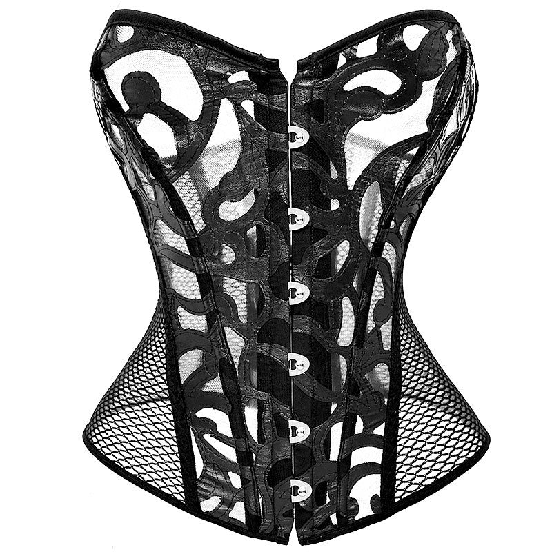 Palace Women's Tummy-control Mesh Breathable Tights Corset Cosplay Costumes